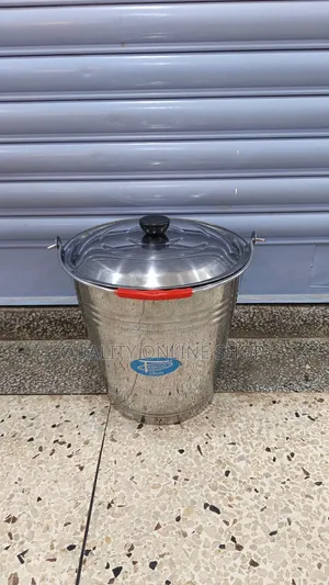 10 Litre Stainless Steel Bucket with Cover