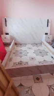 Used 5x6 Luxury Bed with Attached Side Drawers - 2