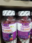 Calcium + D3 Gummies - 60 Vegan Gummies - 1