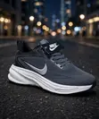 Nike Lightweight Running Sneakers - Dark Grey/White - 2