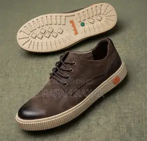 Classic Men's Dark Brown Timberland Low Casual Shoes