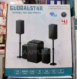 Global Star GS Pro 4.1ch Bluetooth Speakers