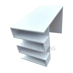 4-Foot White Office Table