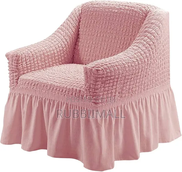 1 Seater Sofa Cover - Pink - 1
