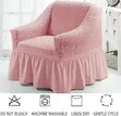 1 Seater Sofa Cover - Pink - 2