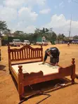 Barcode Bed 5x6 - Musambya Wood - 2