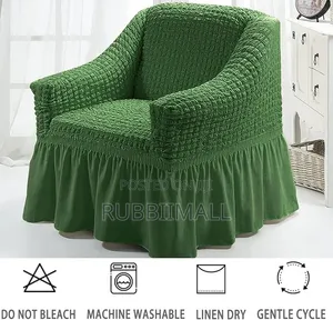 1 Seater Sofa Cover - Dark Green