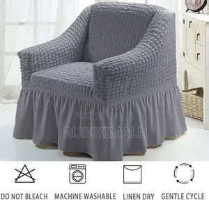 1 Seater Sofa Cover - Grey