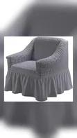 1 Seater Sofa Cover - Grey - 2