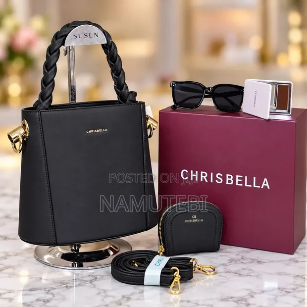 2pcs Chris Bella Luxury Handbags Boxed - 1