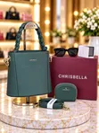 2pcs Chris Bella Luxury Handbags Boxed - 5