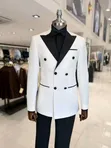 La Bridegroom White Tuxedo Suit - 3