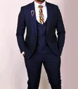 Premium Elegant Men's Black Tuxedo Suit - 2