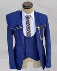 Premium Elegant Men's Black Tuxedo Suit - 3