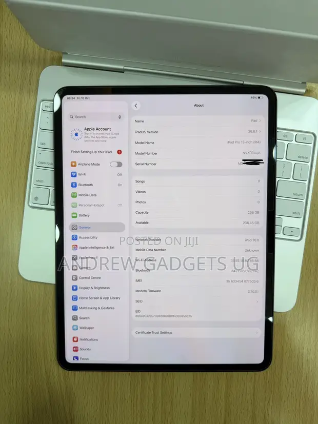 Apple iPad Pro 13" (2024) 256GB Black - 1