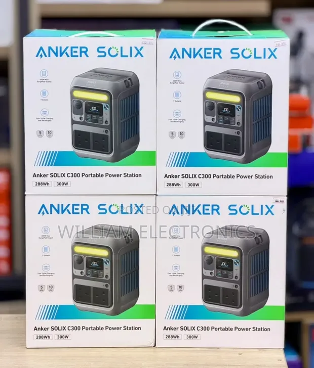 Anker Solix C300X Portable Power Station 288Wh 300W - 1