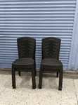 Plastic Loveseat Chairs - 2