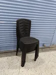 Eames Style Plastic Dining Chairs (Set of 4) - 1