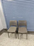 Panton Outdoor Plastic Chairs - 2