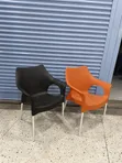 Ghost Indoor Modern Plastic Chairs - 4