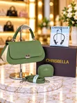 Chris Bella 2pc Handbags Boxed with Earpieces - 4