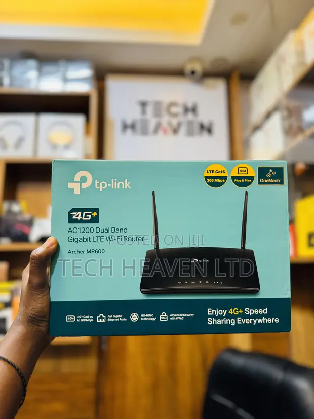 TP-Link Archer MR600 4G+ Cat6 AC1200 Wireless Dual Band Gigabit Router - 1