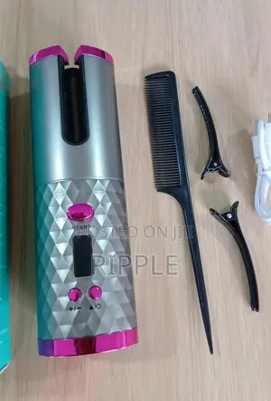 Aerbes 40W Wireless Automatic Hair Curler Rechargeable LCD