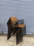 1 Piece Plastic Reception Chair - 2