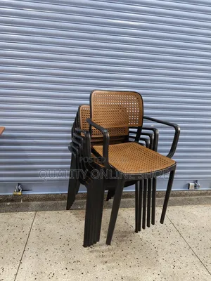 Brand New Plastic Office Chair with Arms