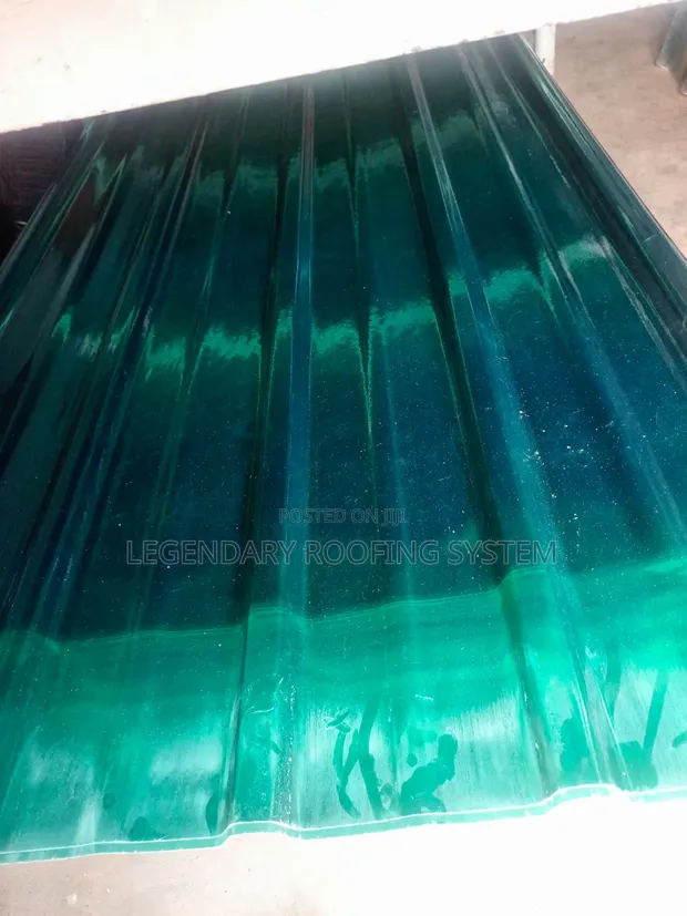 Superecho Green Fibre Transparent Roofing Sheets - 1
