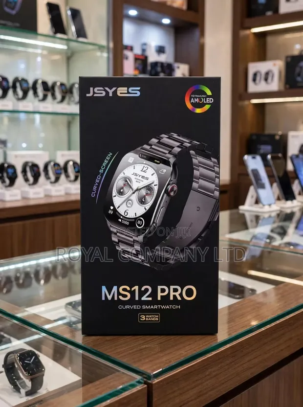 JSYES MS12 Pro AMOLED Smartwatch - 1