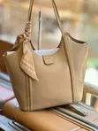 Leather Shoulder Tote Bags - 1