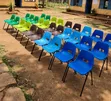 Hospital Office School Waiting Area Plastic Chairs - 1
