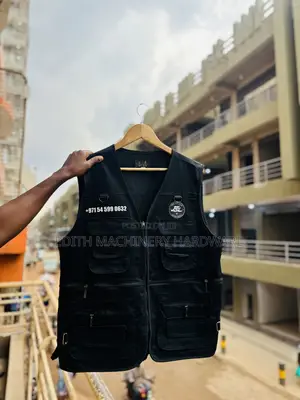 Safety Boy Cotton Work Jackets - XL, Black