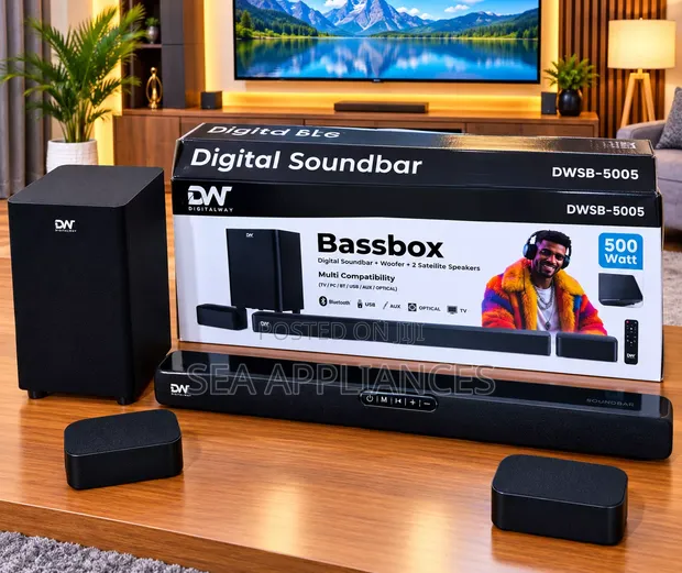 DW Detachable Sound Bar 500W - 1