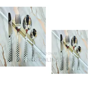 24-Piece Stainless Steel Flatware Set