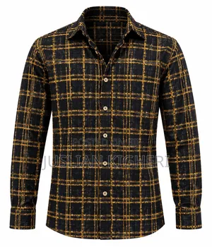 New Men's Checked Shirt - Size L
