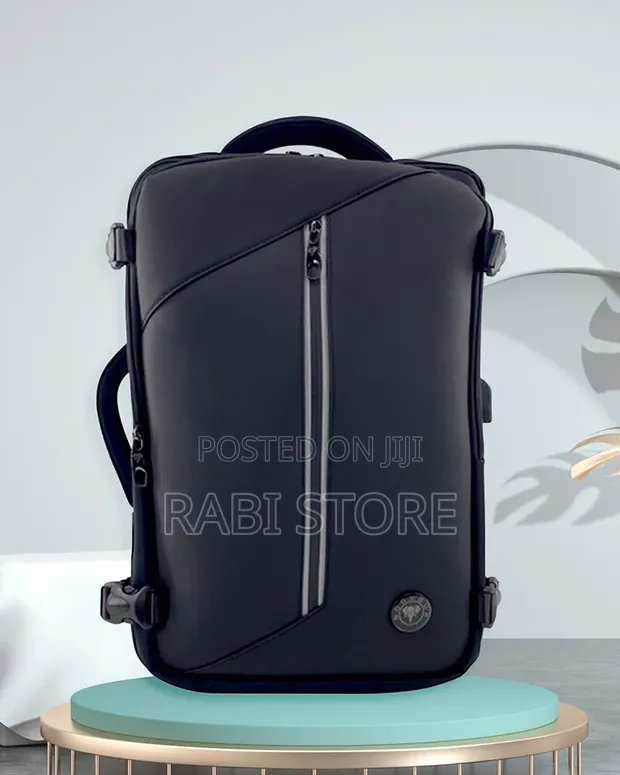 Laptop Travel School Bag - Black - 1