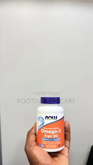 NOW Omega-3 Fish Oil 1000mg (100 Soft Gels)