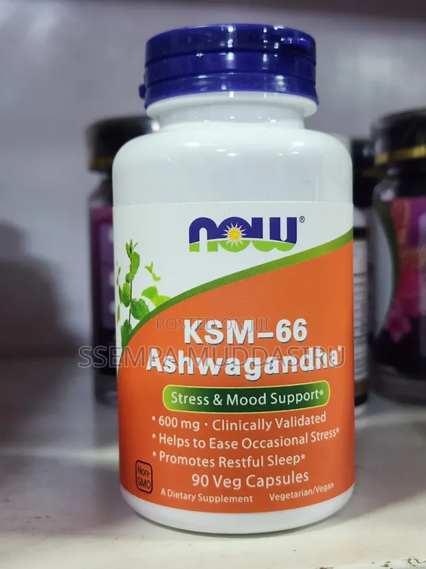 KSM-66 Ashwagandha Stress & Mood Support - 90 Vegan Capsules - 1