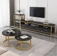 Center Tables with Marble & Granite Tops - 1