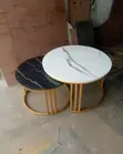 Center Tables with Marble & Granite Tops - 2