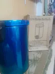8-Litre Stainless Steel Step Dustbin - 1