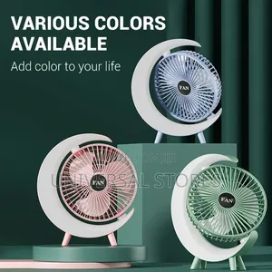 Colorful Moon Fan
