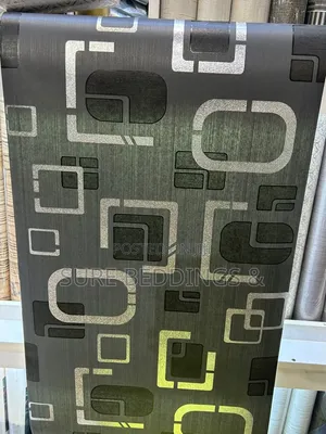 3D Geometric PVC Roll Wallpaper