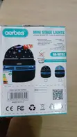 Aerbes 5W RGB Mini Disco Stage Light - USB Party Projector - 2