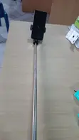 Aerbes AB-ZJ63 Bluetooth Selfie Stick Tripod with Remote (102cm) - 2