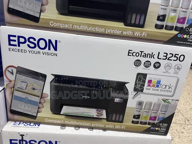 Brand New Epson EcoTank L3250 Wi-Fi Printer - 1