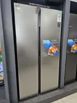Samsung 583L RS57DG4000M9 Side by Side Refrigerator, Silver - 1