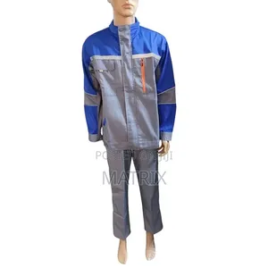 Heavy Duty Industrial 2-Piece Workwear Uniform Set